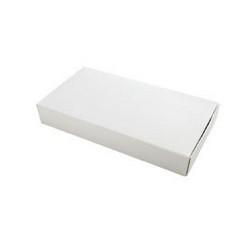 1 lb White Candy Box - 1pc