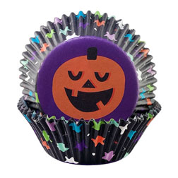 Pumpkin Boo Cupcake Liners