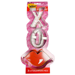 XO Valentine Cookie Cutter Set