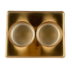 1/4 Pound Gold Insert | 2 Cavities