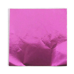 Fuchsia Foil Candy Wrappers