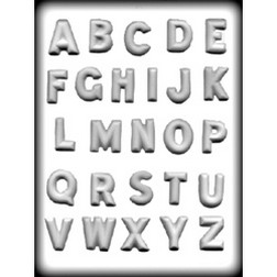 NY Cake Silicone Lower Case Letter Mold
