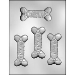 4" Dog Bones Chocolate Mold