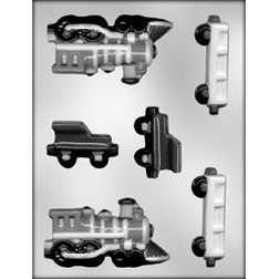 3D Train Chocolate Mold