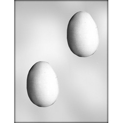 3D 4" Plain Egg Chocolate Mold