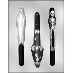 Halloween Assortment 1 Pretzel Rod Candy Mold