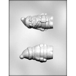 3D Medium Santa Chocolate Mold