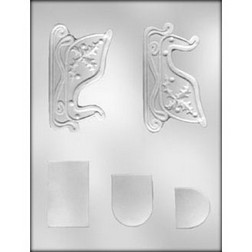 3D Sleigh Chocolate Mold