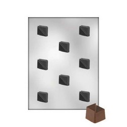 Split Diamond Bon Bon Chocolate Mold