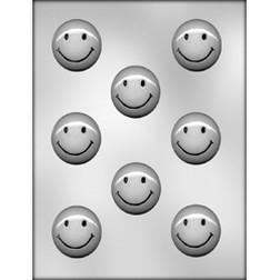 Smiley Face (Circle) Chocolate Mold