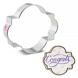 Photo Plaque Cookie Cutter