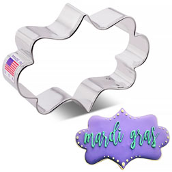 Fancy Plaque Cookie Cutter