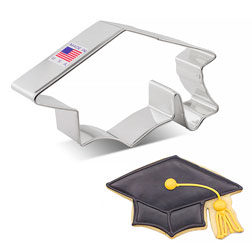 Graduation Cap Cookie Cutter