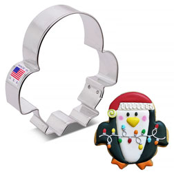 Cartoon Penguin Cookie Cutter