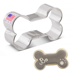 2.5" Dog Bone Cookie Cutter