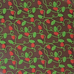 Chocolate World - Chocolate Transfer Sheets - Celine Christmas Trees - 300mm x 400mm - 10 Sheets
