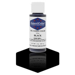 Black Americolor Oil Based Food Coloring