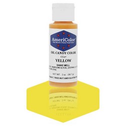 Yellow Americolor Oil Based Food Coloringing