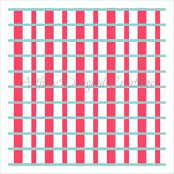 Plaid Cookie Stencil Set