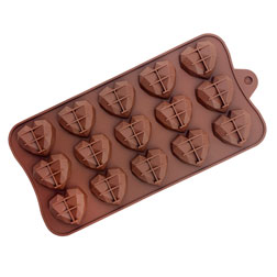 Diamond Heart Silicone Chocolate Mold