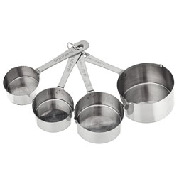 The Cookie Countess: Nesting Stainless Steel Measuring Cups