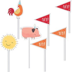 Barnyard Cake Topper Kit