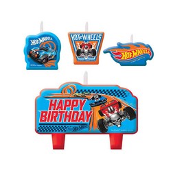 Hot Wheels Birthday Candle Set