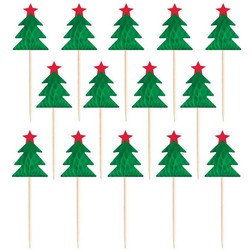 Amscan Christmas Drink Toppers, 24pc | Holiday & Occasion Party
