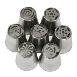 Russian Nozzles Piping Tips, Stainless Steel Seamless Tubes