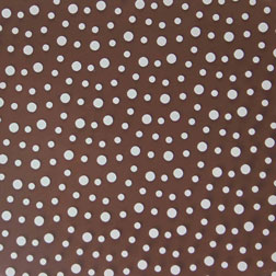 White Polka Dots Chocolate Transfer Sheet - Sale