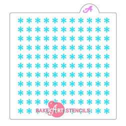 Snowflake Sprinkle Stencil