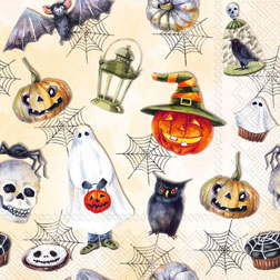 Happy Halloween Cocktail Napkins