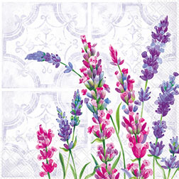 Lavender Flowers Cocktail Napkins