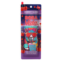 Cherry Slush Boba Pouch