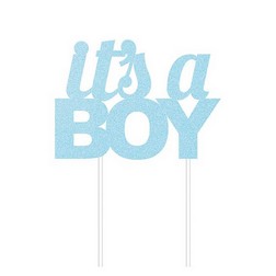 It's a Boy Cake Topper