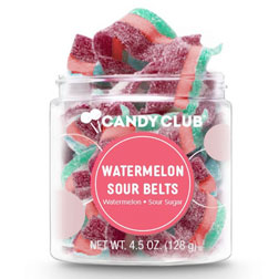 Candy Club Watermelon Sour Belts