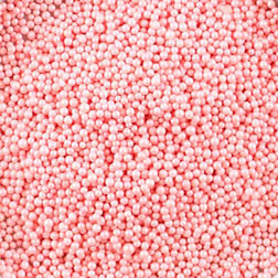 Pink Shimmer Nonpareil Sprinkles