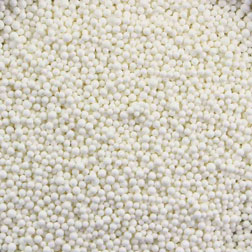 White Nonpareil Beads