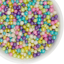 Lime Sugar Pearls  Lime Green Midi Sugar Pearls, Edible Round Candy Pearls  - Sweets & Treats™