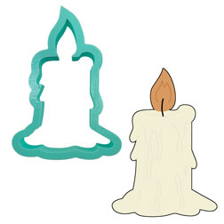 Spooky Candle Cookie Cutter