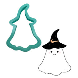 Witch Ghost Cookie Cutter