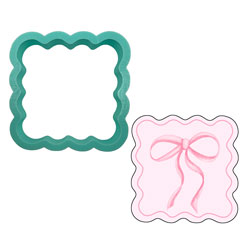 Scalloped Square Cookie Cutter