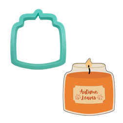 Jar Candle Cookie Cutter