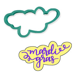 Ann Clark Mask (Mardi Gras) Cookie Cutter (Regular)