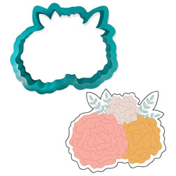 Flower Cluster Cookie Cutter