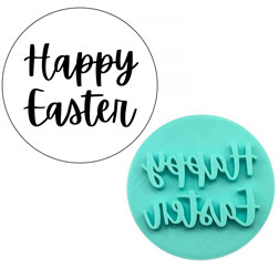 Happy Easter Fondant Stamp