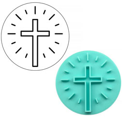 Cross Fondant Stamp