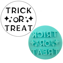 Trick or Treat Fondant Stamp