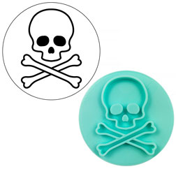 Skull Fondant Stamp