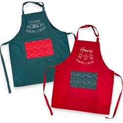 Personalized Christmas Aprons